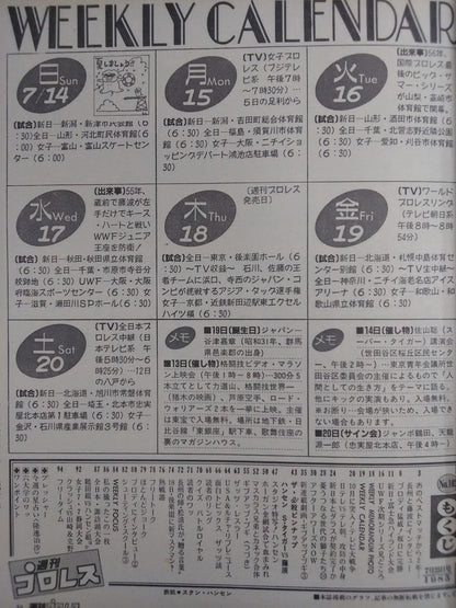 週刊プロレス102
