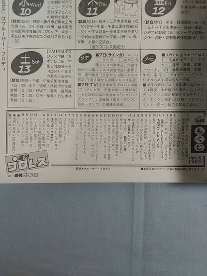 週刊プロレス101