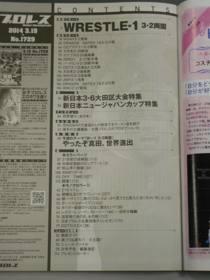 週刊プロレス1729