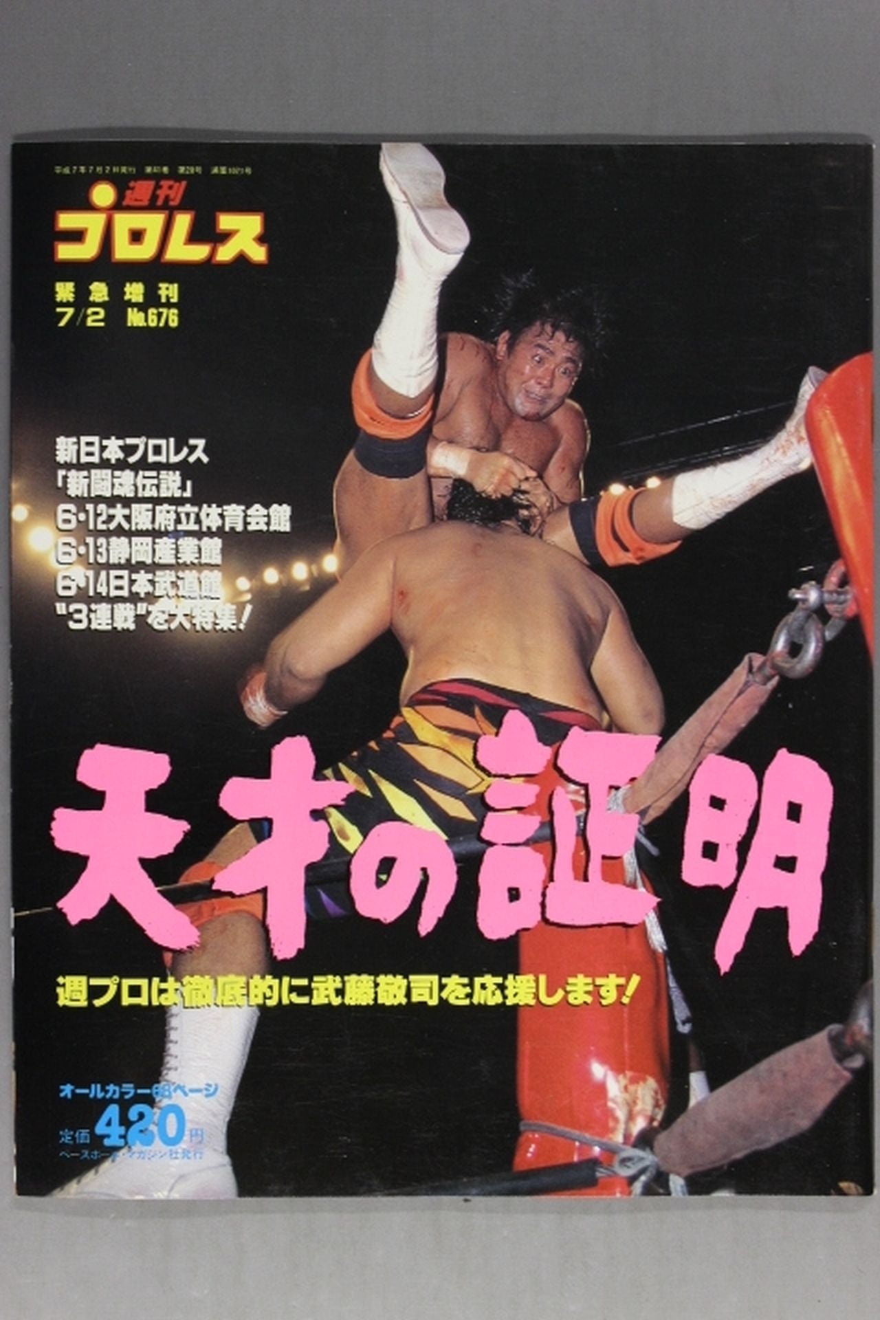 週刊プロレス676