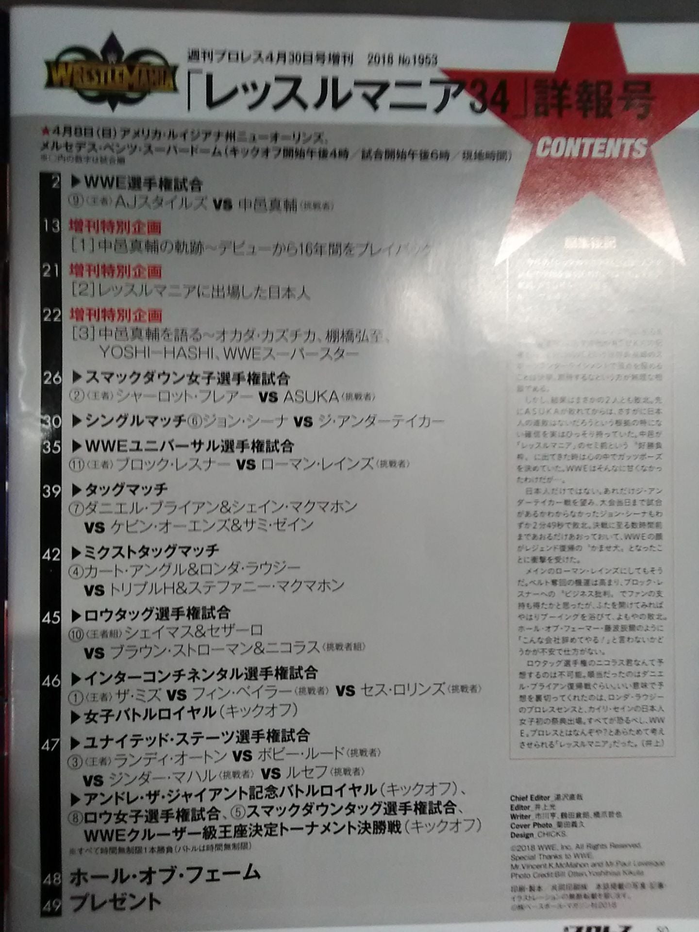 Weekly Pro Wrestling  1953