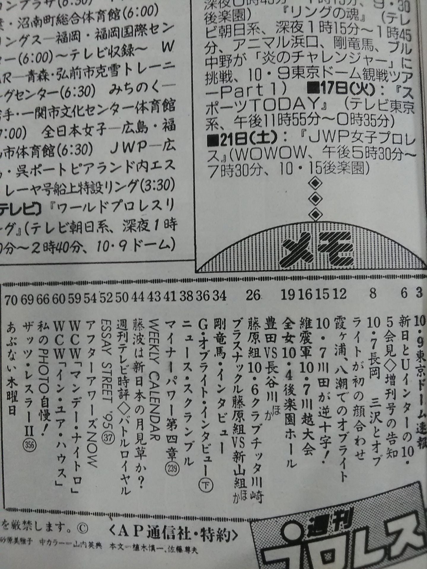 週刊プロレス697