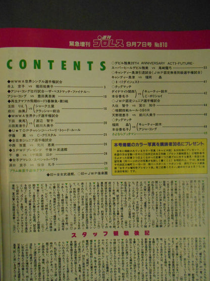 週刊プロレス810