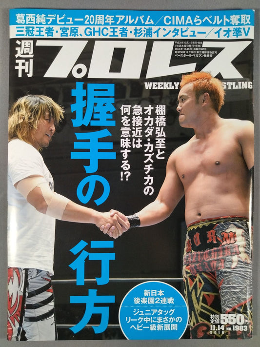 週刊プロレス1983