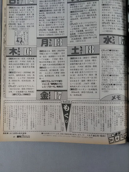 週刊プロレス656