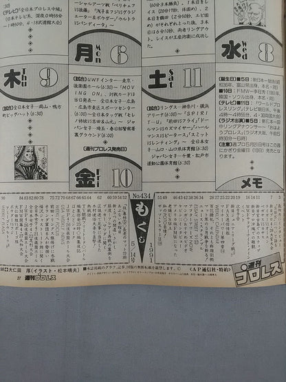 週刊プロレス434