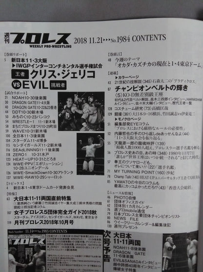 Weekly Pro Wrestling  1984