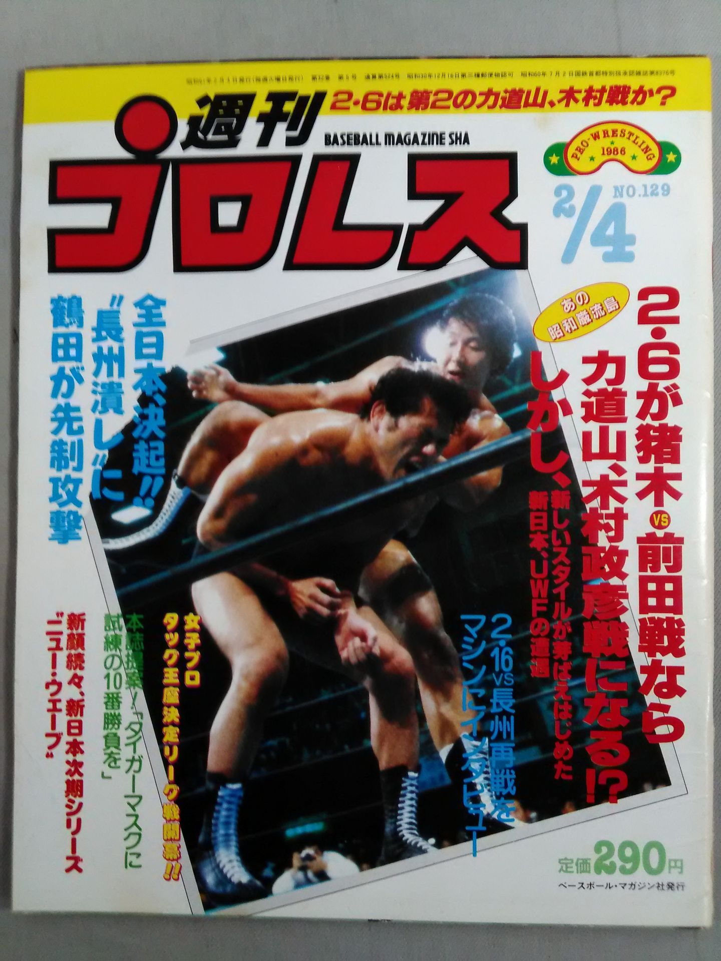 Weekly Pro Wrestling 129