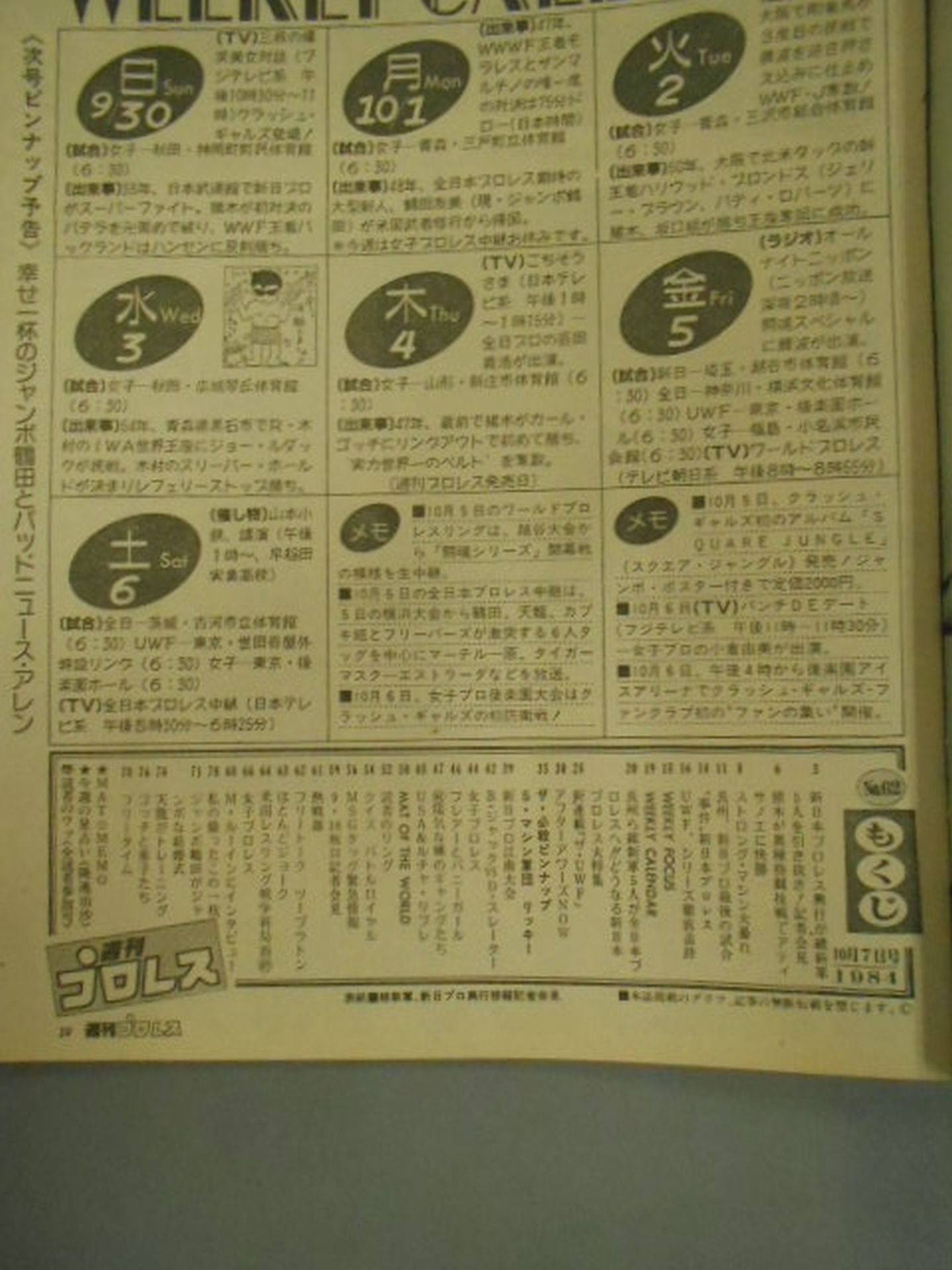 Weekly Pro Wrestling 62