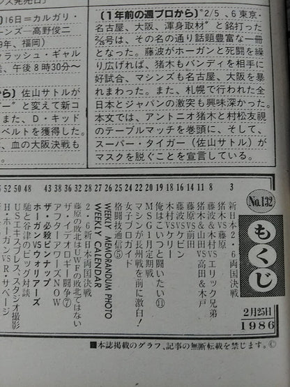 Weekly Pro Wrestling  132