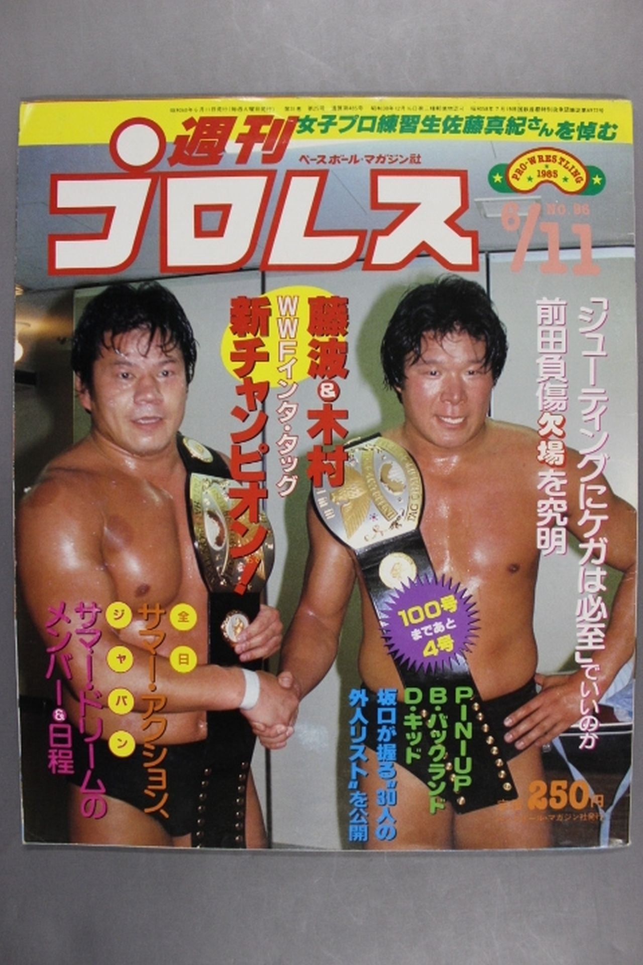 週刊プロレス96