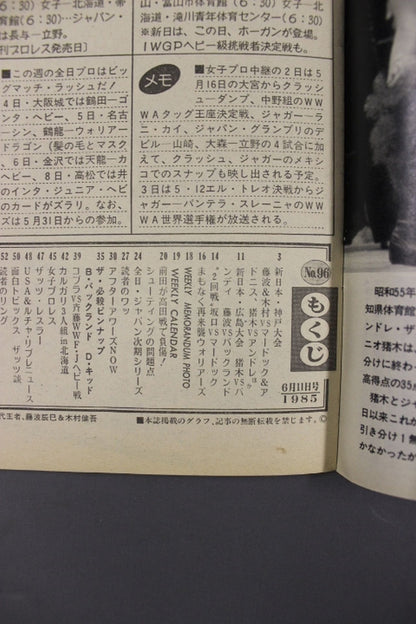 週刊プロレス96