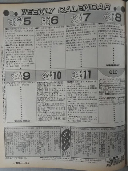 Weekly Pro Wrestling 935