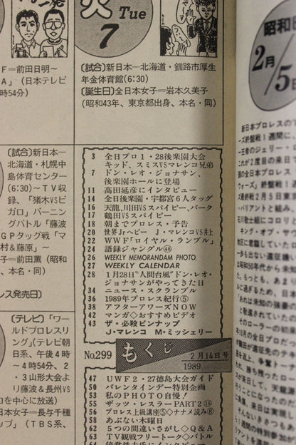 週刊プロレス299