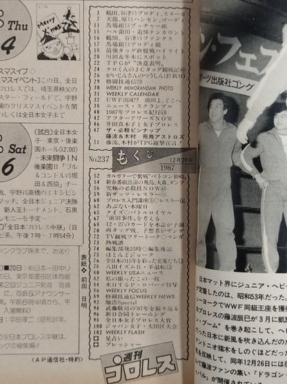 週刊プロレス237