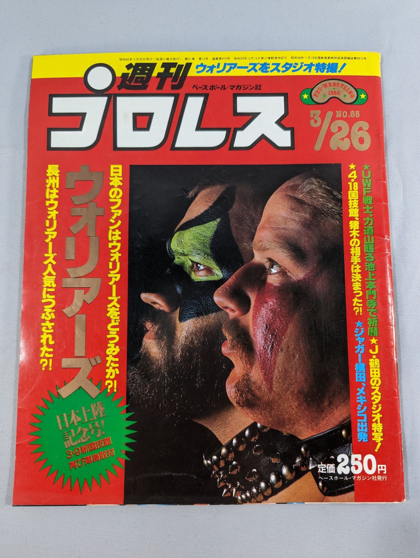 Weekly Pro Wrestling 85