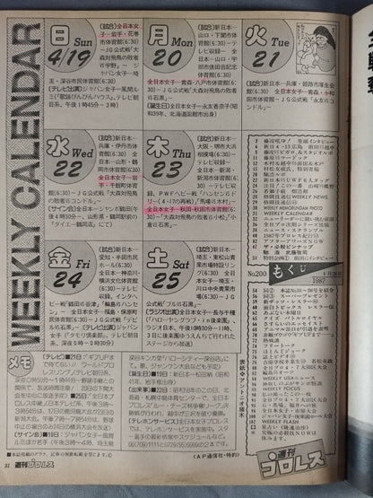 Weekly Pro Wrestling 200