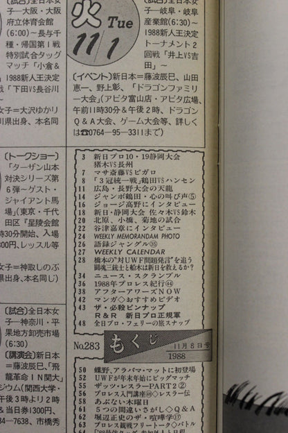 Weekly Pro Wrestling 283