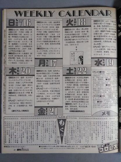 Weekly Pro Wrestling 638