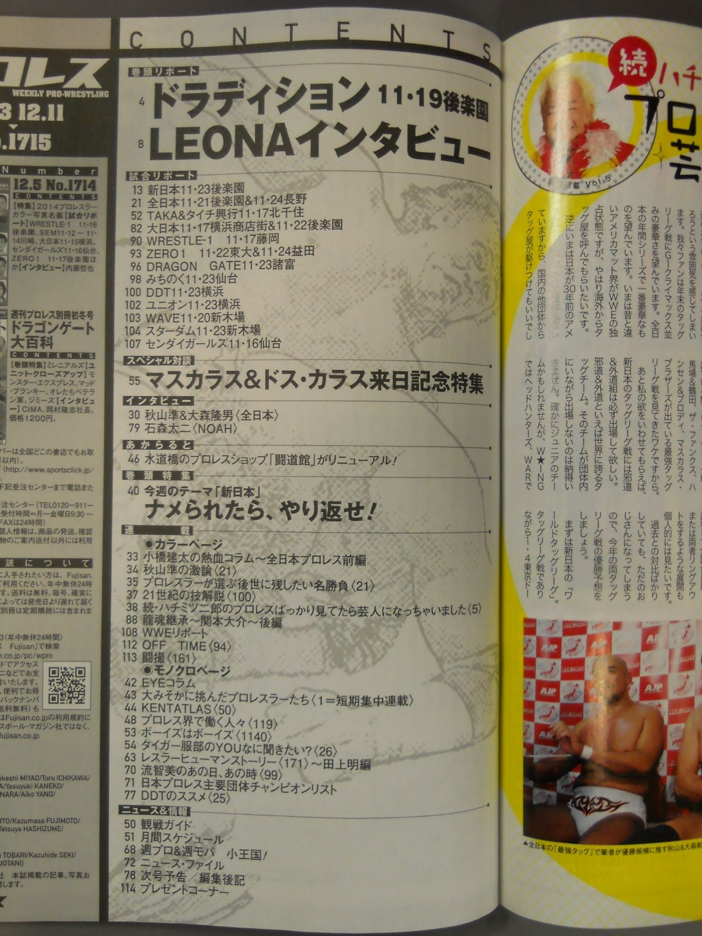 週刊プロレス1715