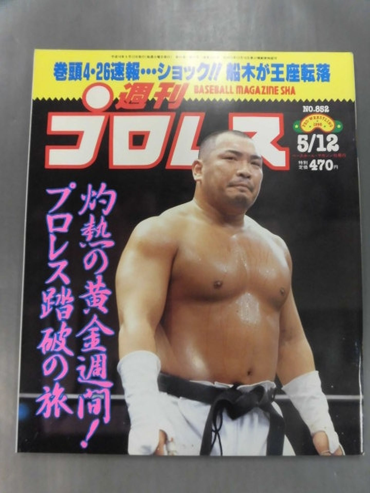 週刊プロレス852