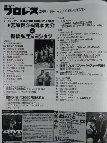 Weekly Pro Wrestling 2000