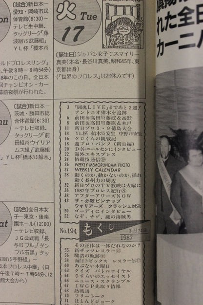 週刊プロレス194
