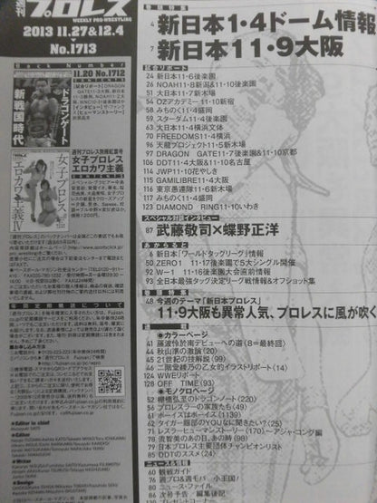 Weekly Pro Wrestling 1713