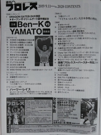 週刊プロレス2028