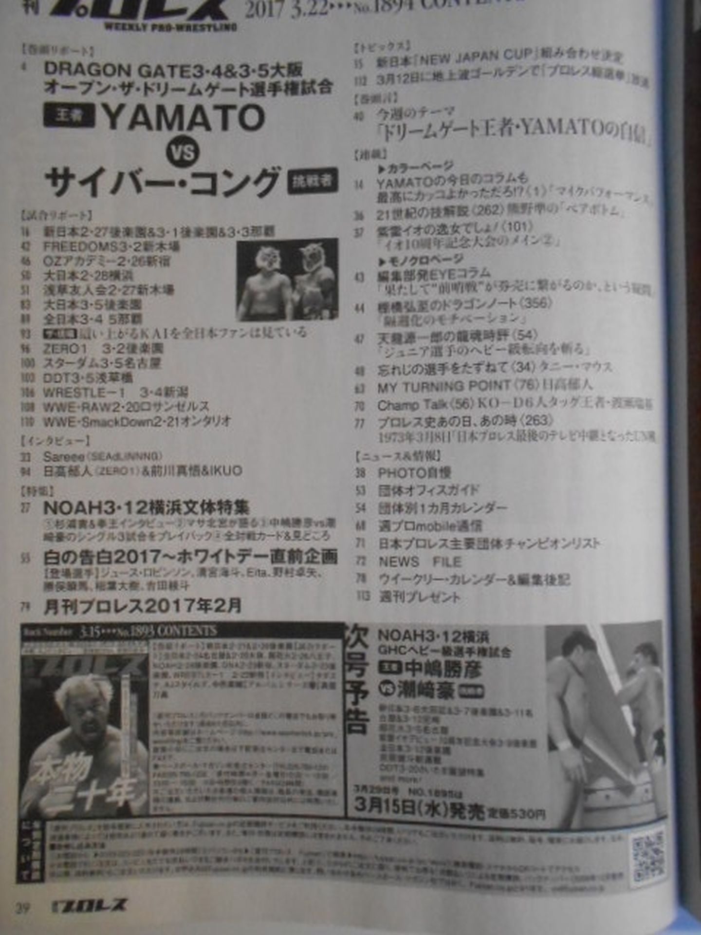 Weekly Pro Wrestling 1894