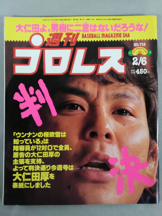 Weekly Pro Wrestling 715