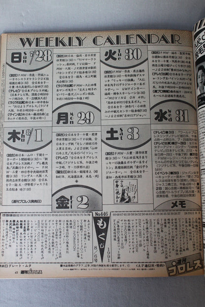 Weekly Pro Wrestling 446