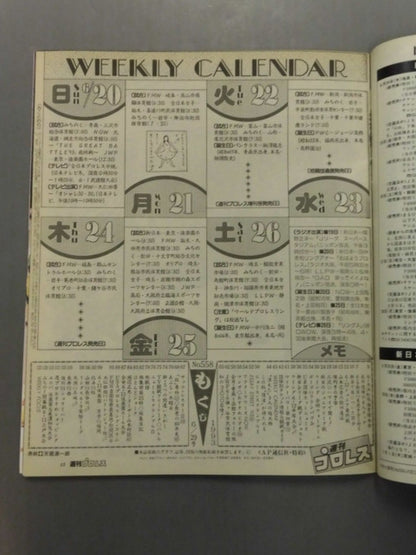 Weekly Pro Wrestling 558