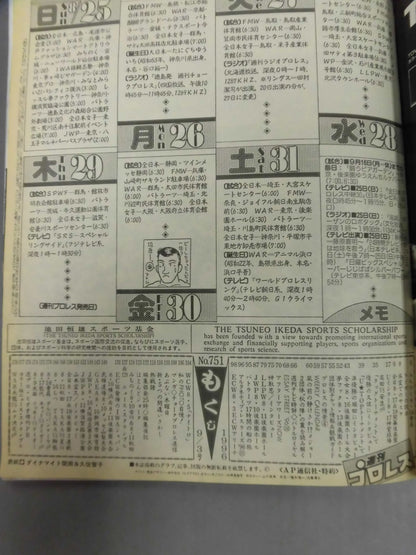 Weekly Pro Wrestling 751