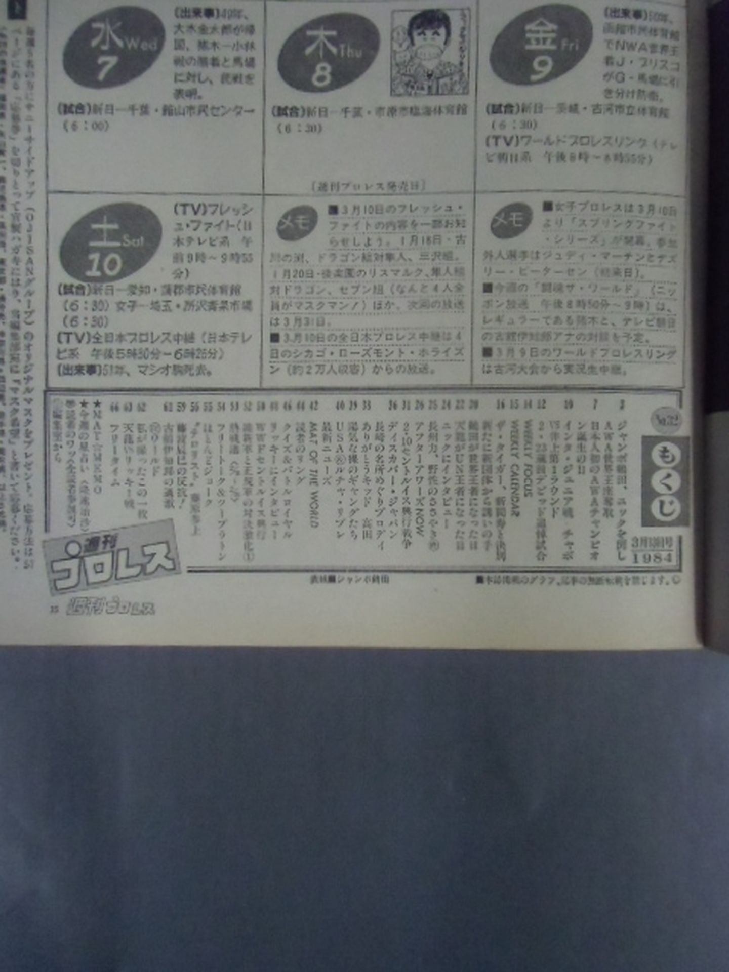 週刊プロレス32