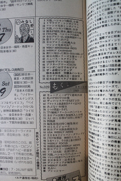 Weekly Pro Wrestling 329