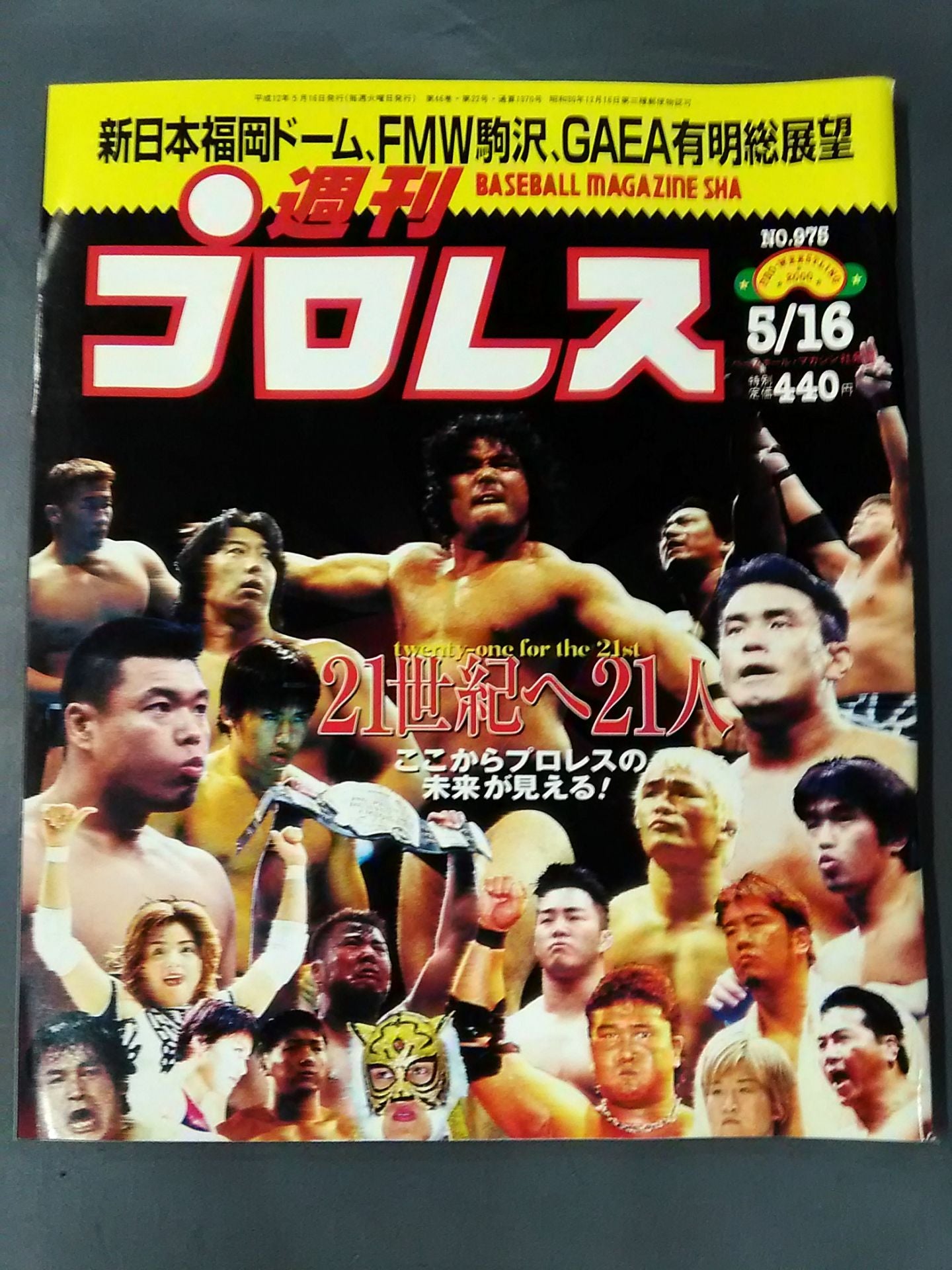週刊プロレス975