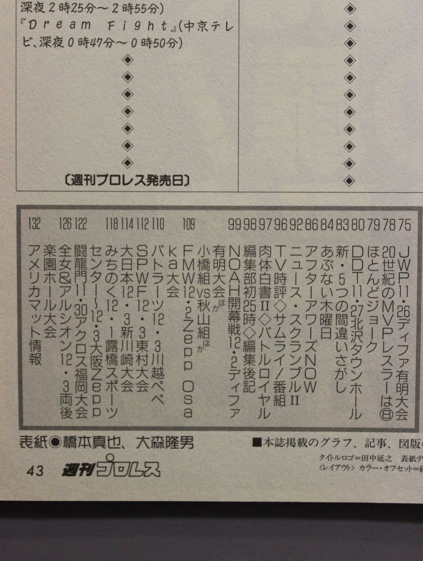 週刊プロレス1008