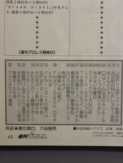 週刊プロレス1008