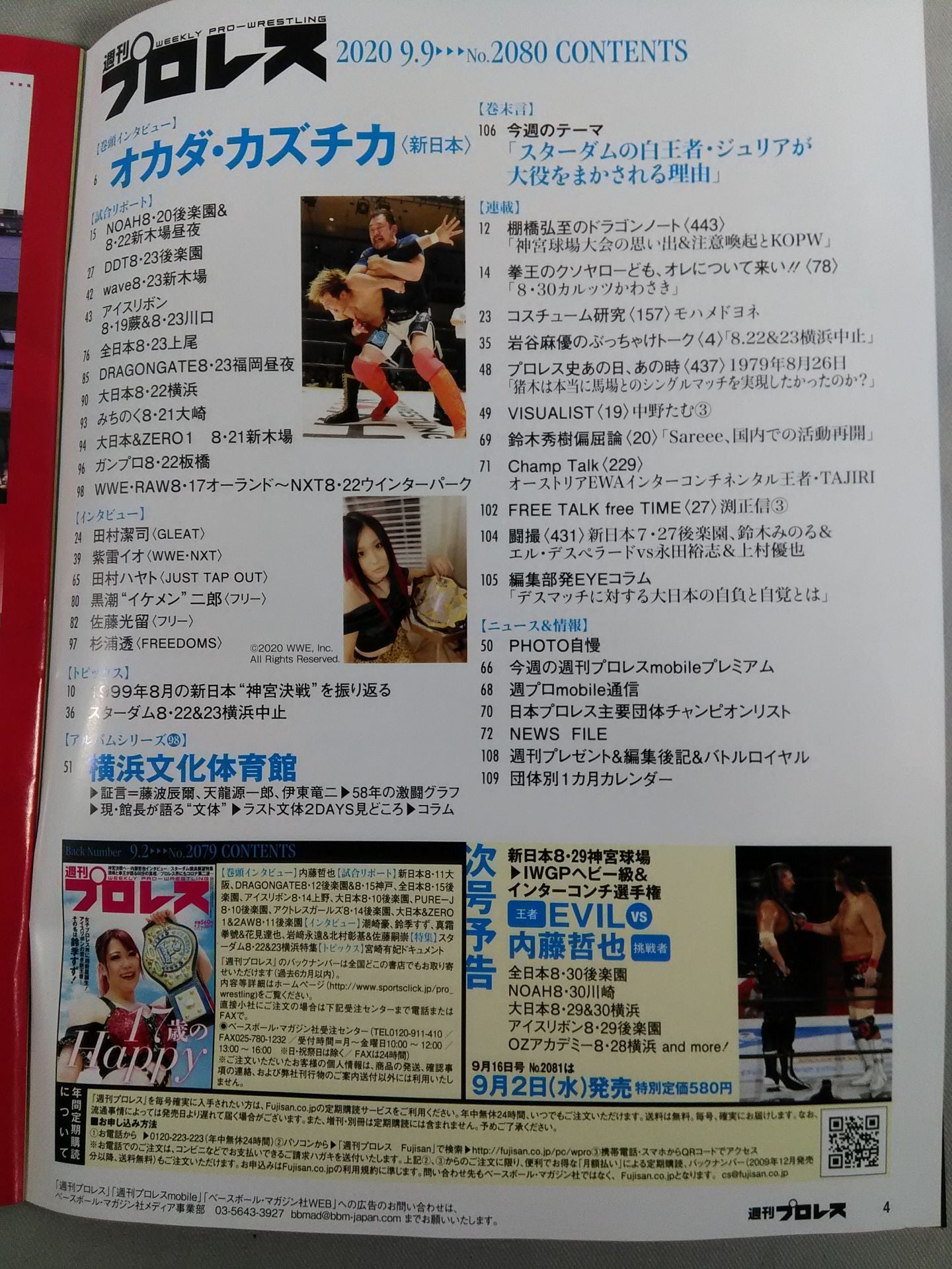 Weekly Pro Wrestling 2080