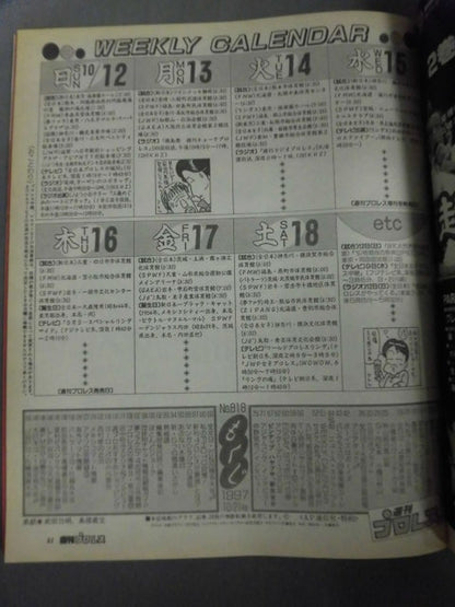 週刊プロレス818