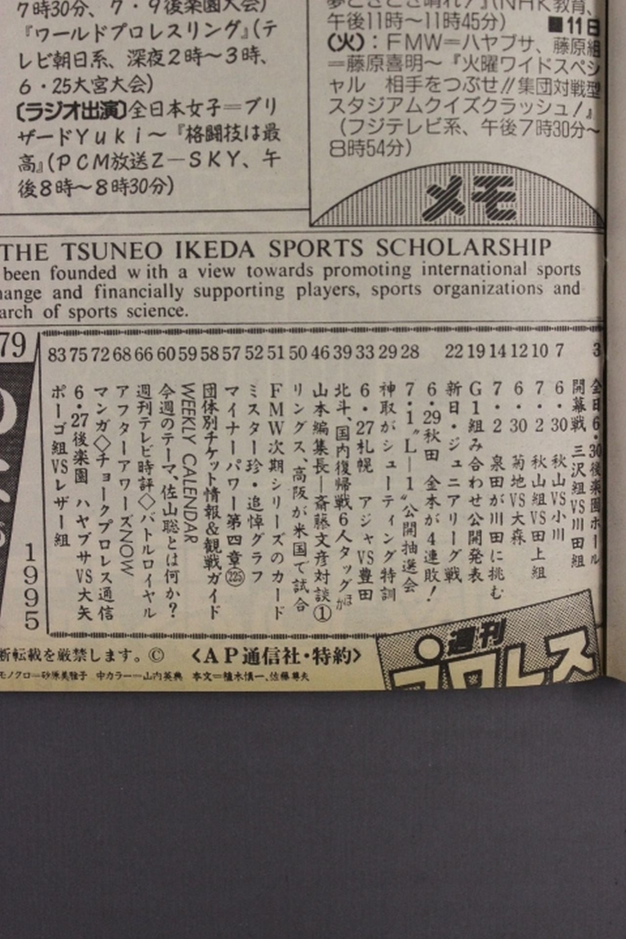 週刊プロレス679