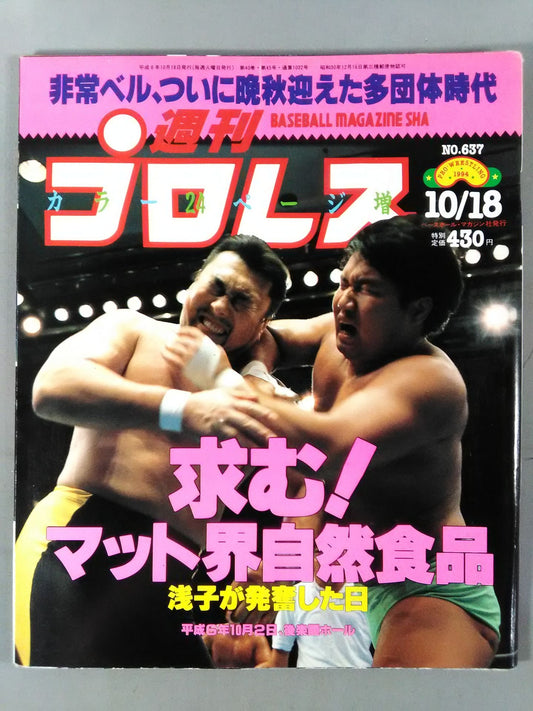 Weekly Pro Wrestling 637