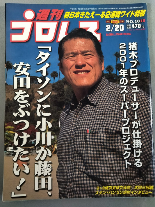 Weekly Pro Wrestling 1018