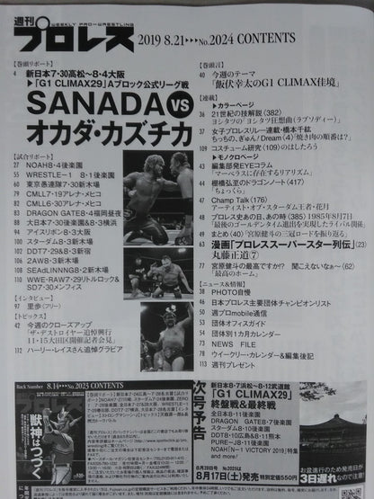 週刊プロレス2024