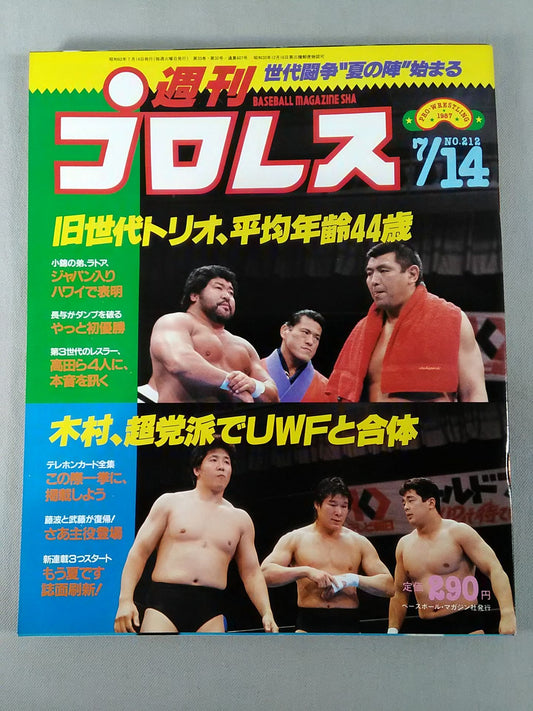 Weekly Pro Wrestling 212