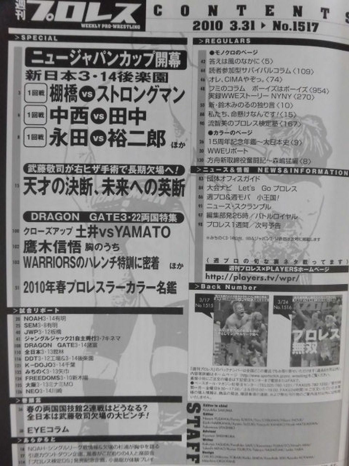 Weekly Pro Wrestling  1517