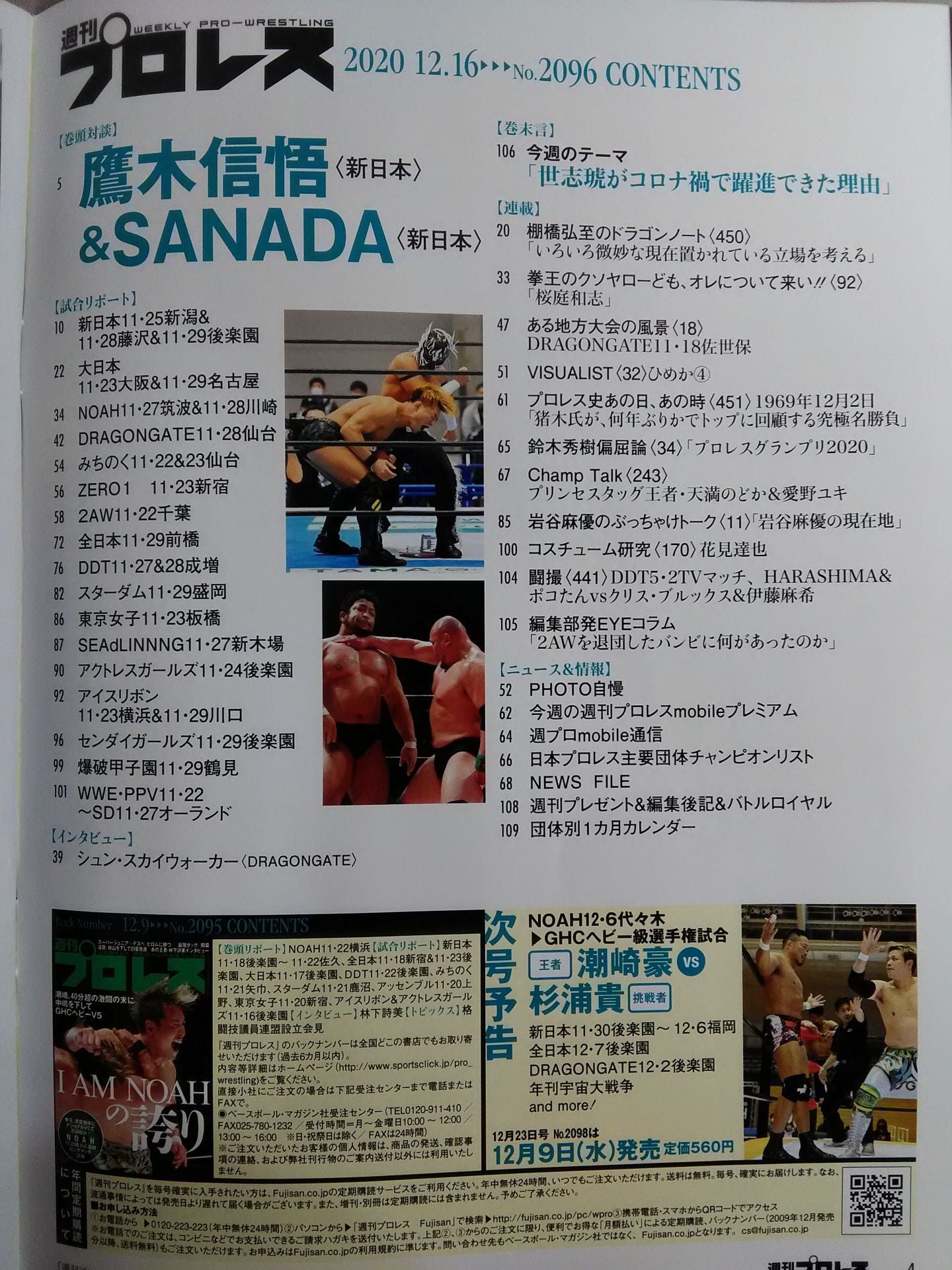 Weekly Pro Wrestling 2096