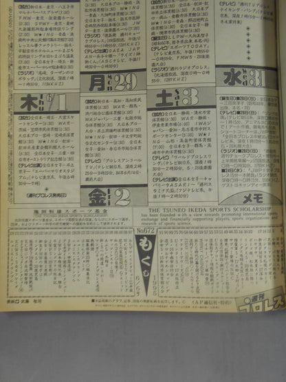 Weekly Pro Wrestling  672