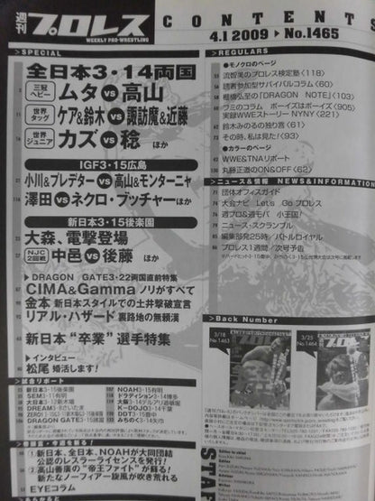 Weekly Pro Wrestling 1465